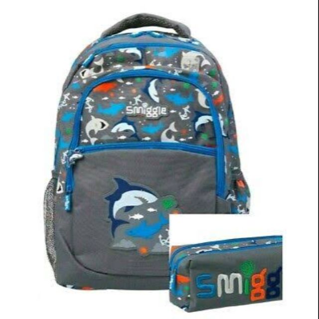 smiggle shark backpack