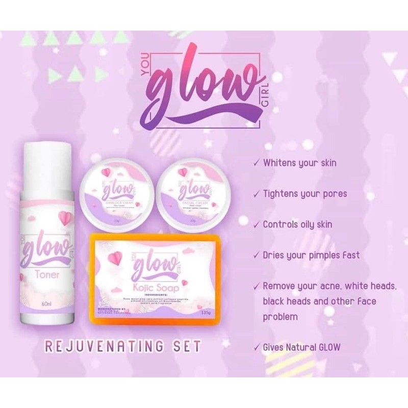 glow girl rejuvenating set