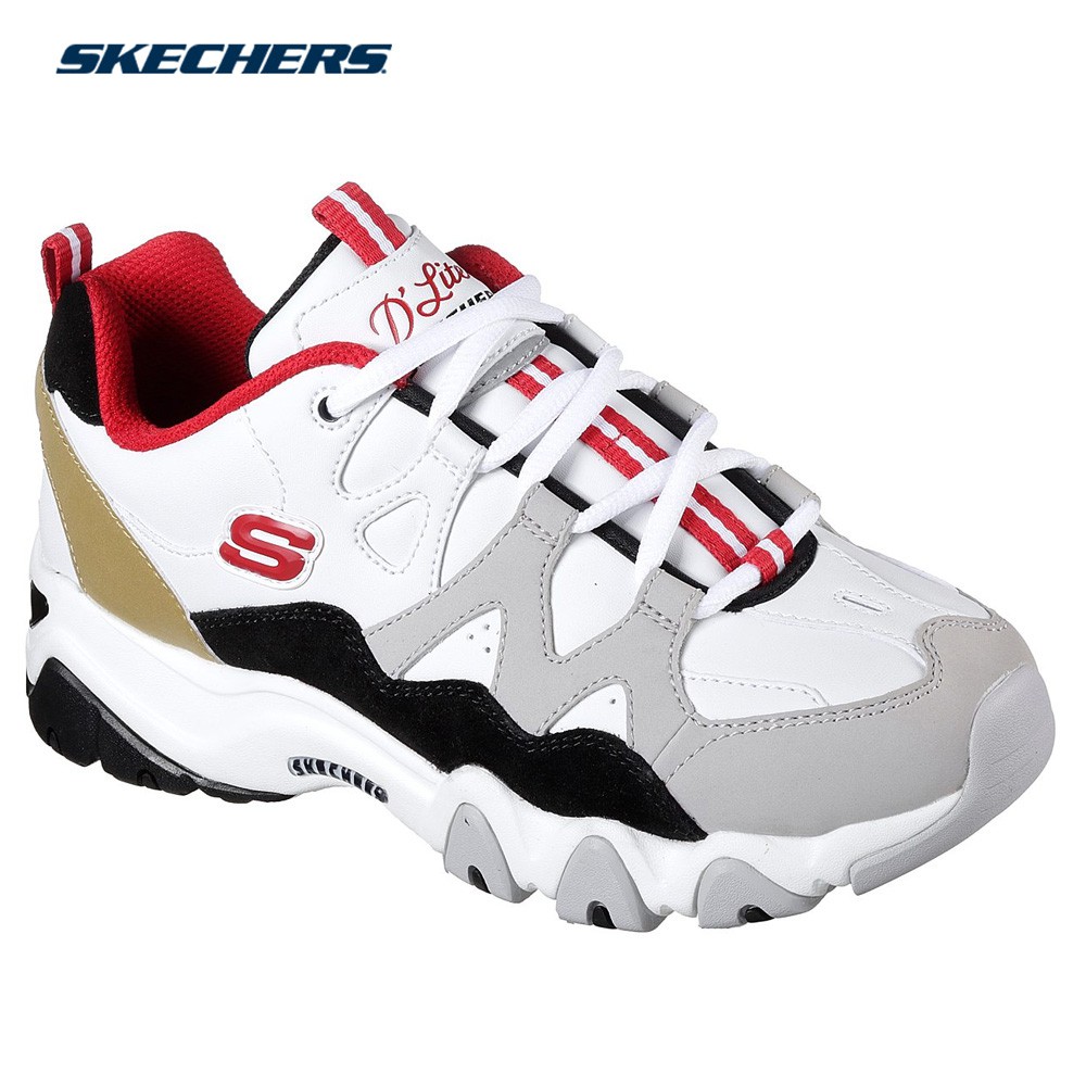 skechers red and white