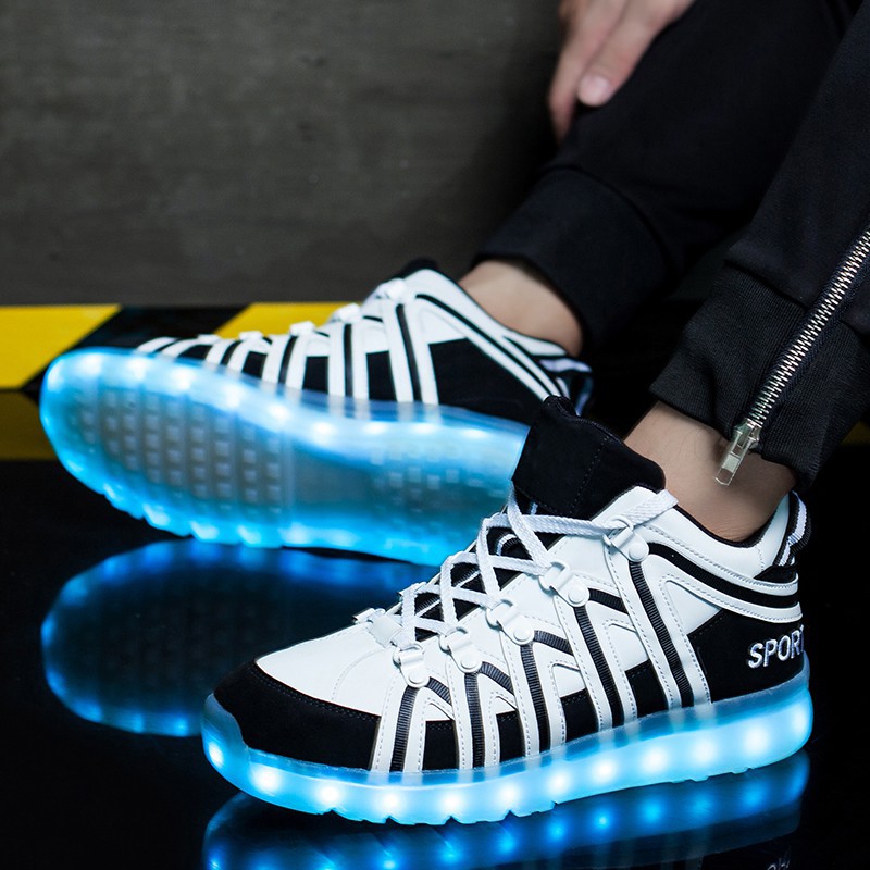 led light shoes for men