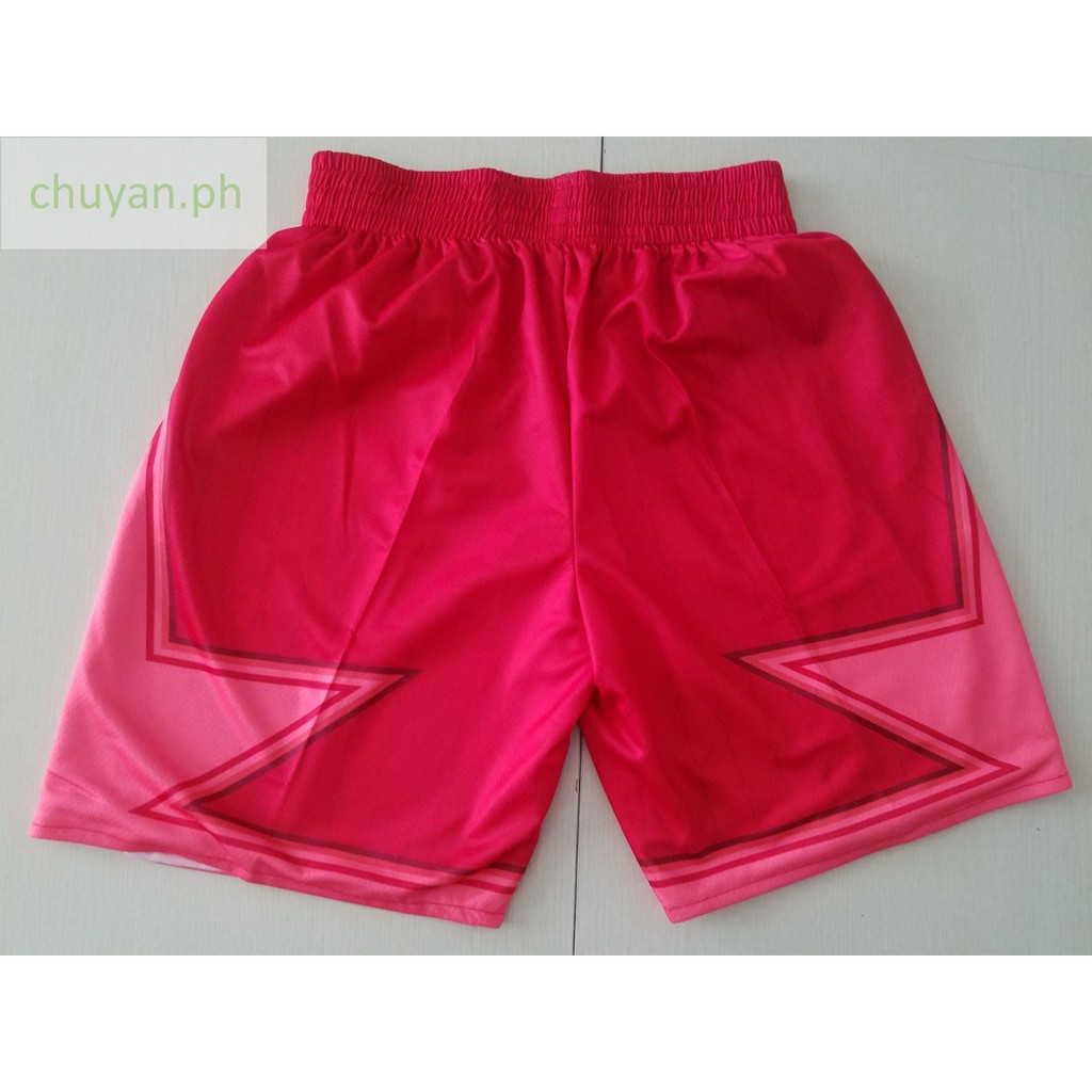 pink nba shorts