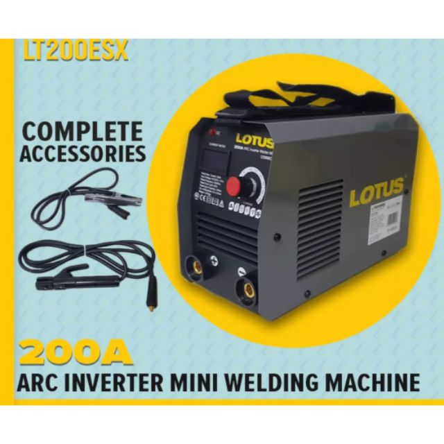 Lotus 200A Arc Inverter Mini Welding Machine Shopee Philippines