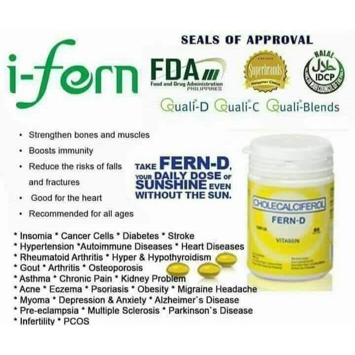 FERN D 60s/ 120s capsule Shopee Philippines