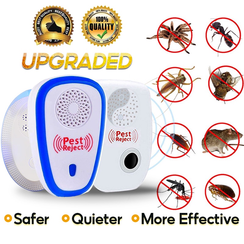 Ultrasonic Pest Repeller, Indoor Electronic Repellent Plug In Control