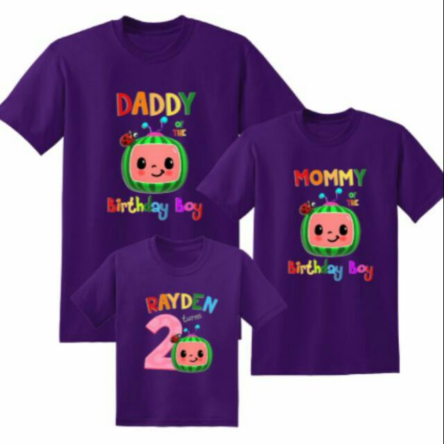 COCOMELON FAMILY SHIRT SET | Shopee Philippines