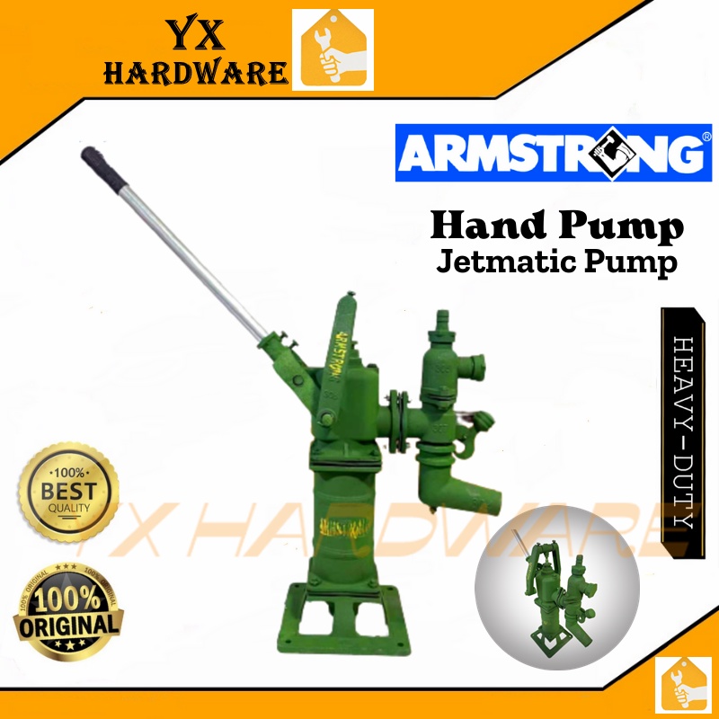 ARMSTRONG Manual Jetmatic Pump Heavy Duty Hand Water Pump POSO Original
