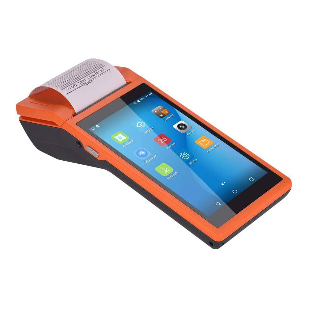 Android POS Terminal Receipt Printer Handheld Bluetooth WiFi 3G NFC