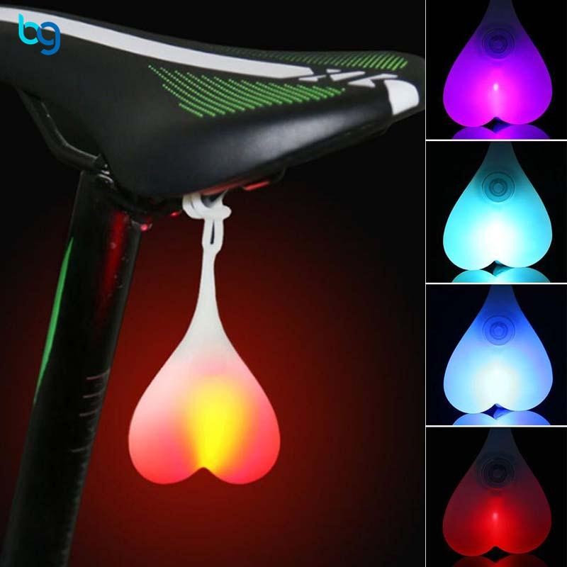 heart shaped bike light