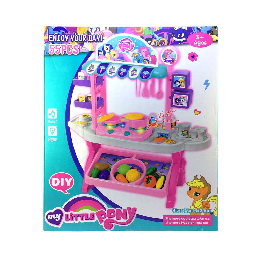 my little pony kitchen set