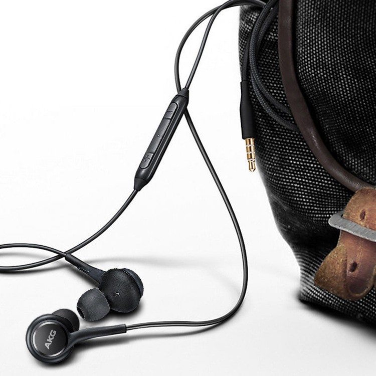 Universal AKG Headset 3.5mm Inear Wired With Mic Volume Control Earphones Shopee Philippines