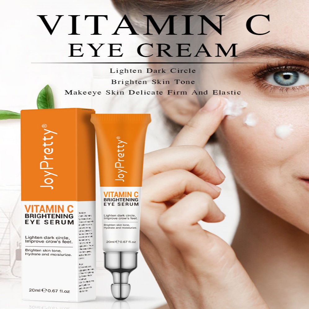 JoyPretty Effective Vitamin C Eye Cream Remove Dark Circle Eyebag Lift