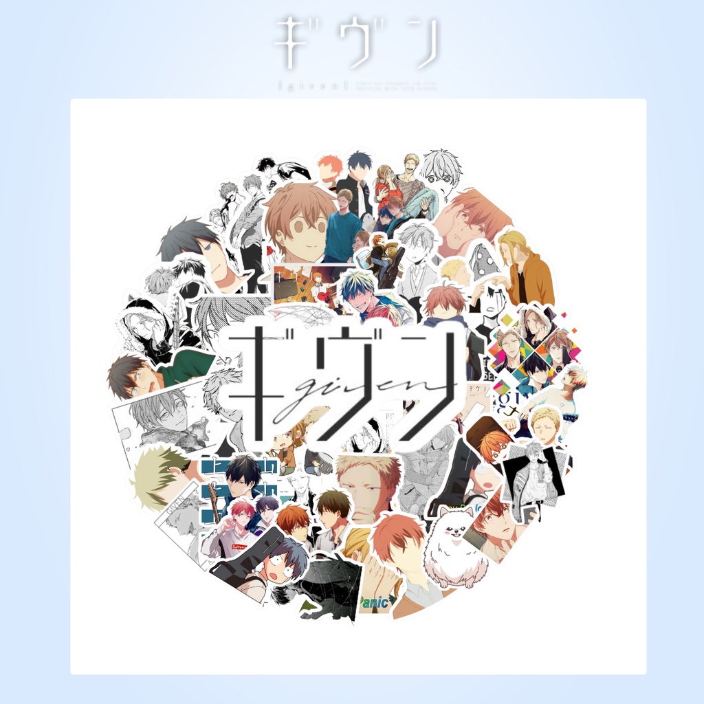 Anime Stickers] 50 Pcs - [ BL/Yaoi ] Anime Given Graffiti Laminated  Waterproof Sticker | Shopee Philippines