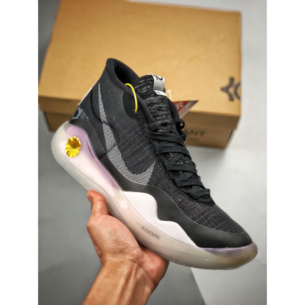 nike zoom basketball shoes black and white