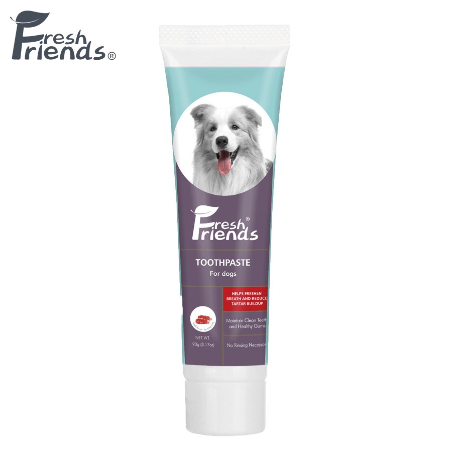 Fresh Friends Dog Toothpaste Beef Flavor 90g Natural Toothpaste for