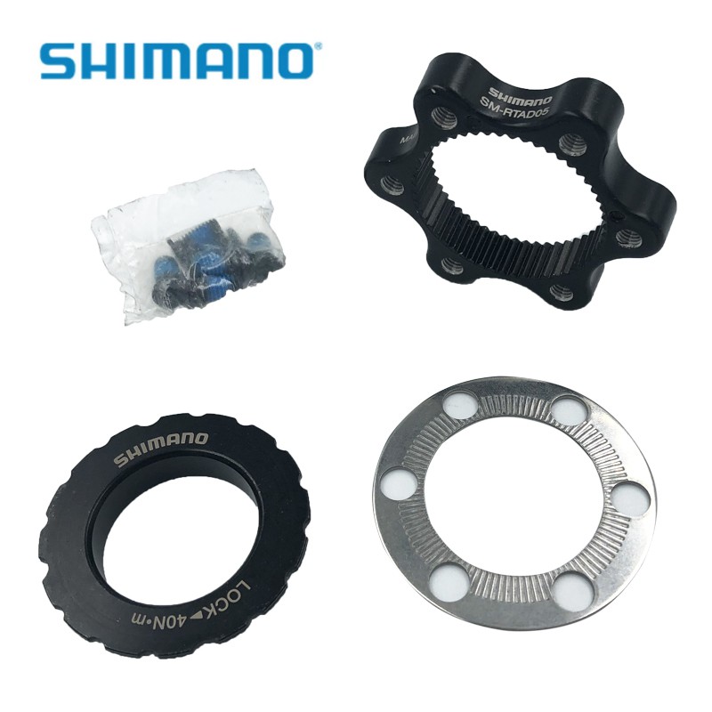 Shimano SMRTAD05 Disc Brake Rotor Adaptor 6Bolt converted into Center