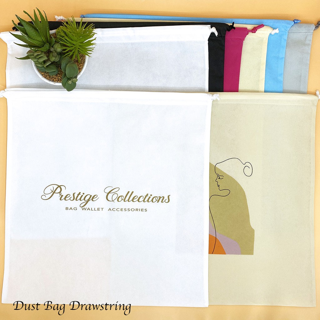 BODPH Dust Bag Drawstring Dust Cover Storage for Shoe Handbag Sling Bag Dustbag