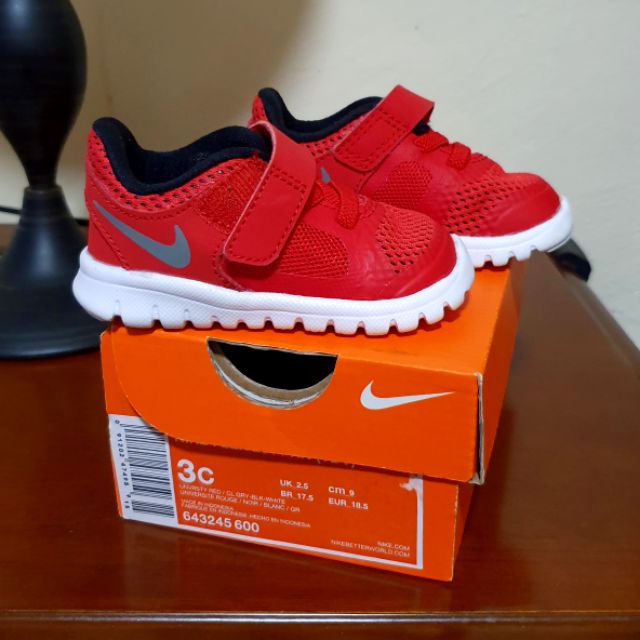 nike baby size 2 shoes