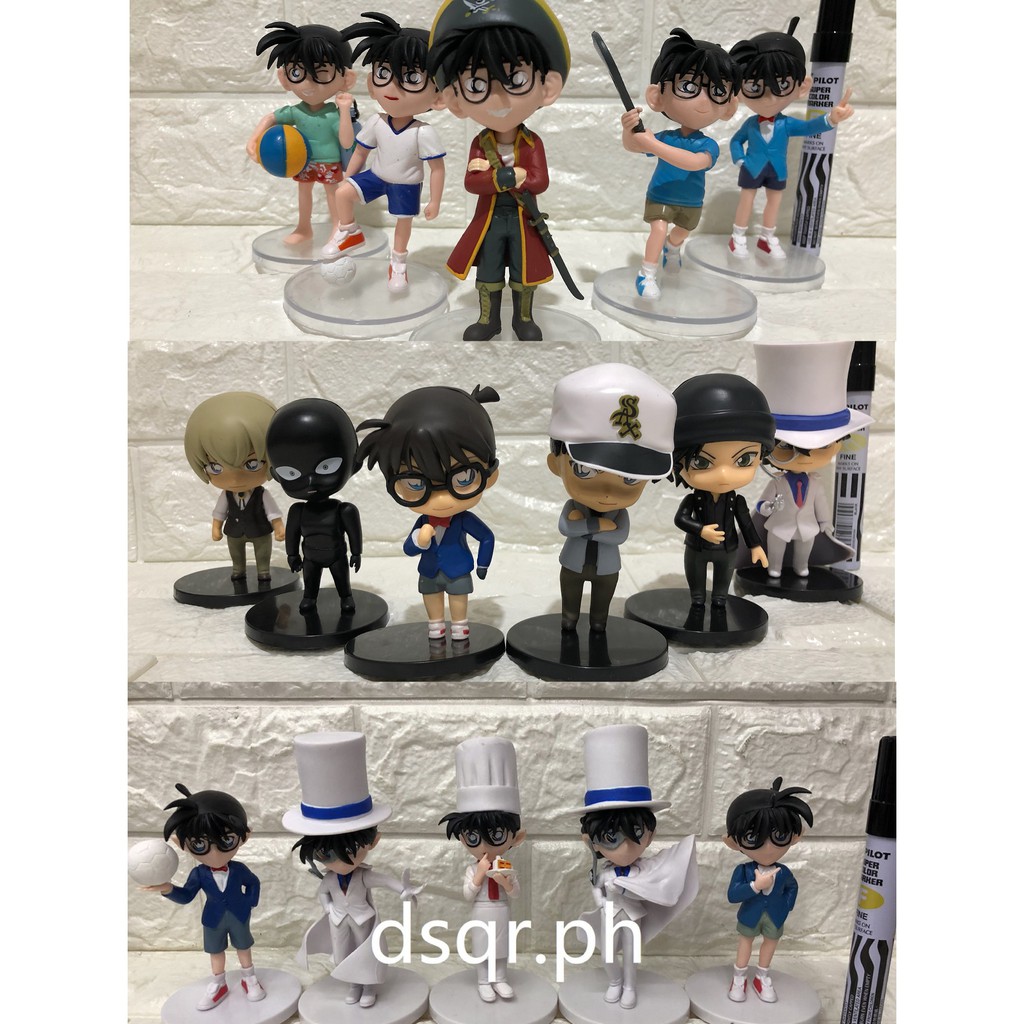 Detective Conan Set Of 5/6 Collection Figure Shopee Philippines