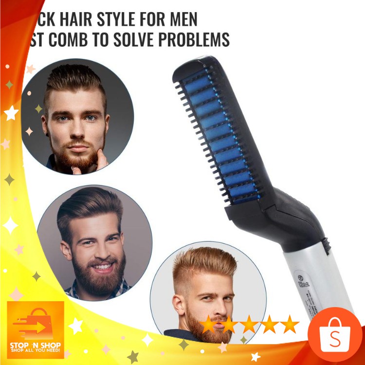 modeling comb beard