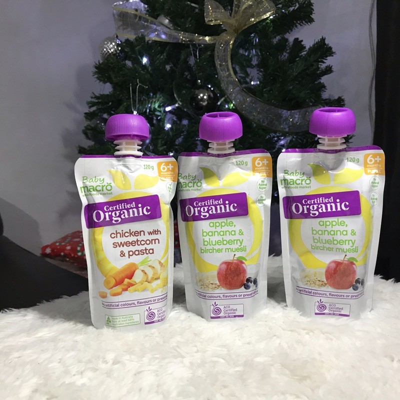 macro organic baby food