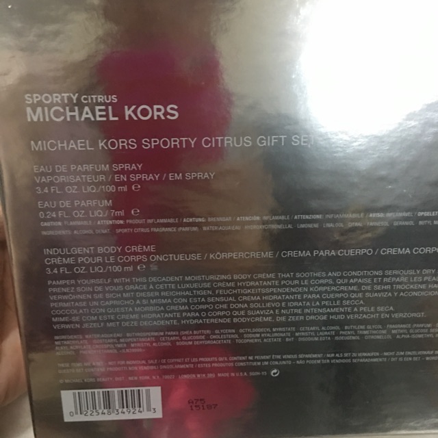 sporty citrus michael kors 100ml