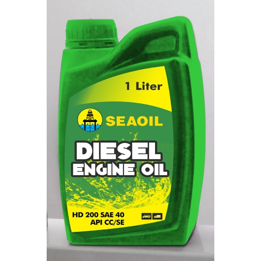 Seaoil Diesel Engine Oil SAE 40 1 Liter Shopee Philippines