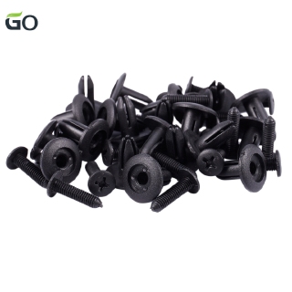 plastic barbed push fasteners