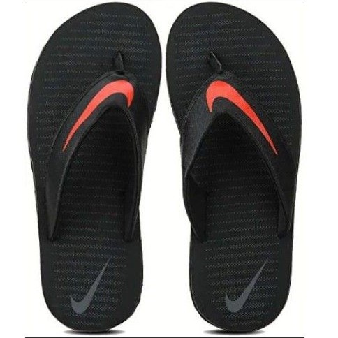 nike men's chroma thong 5 black slippers