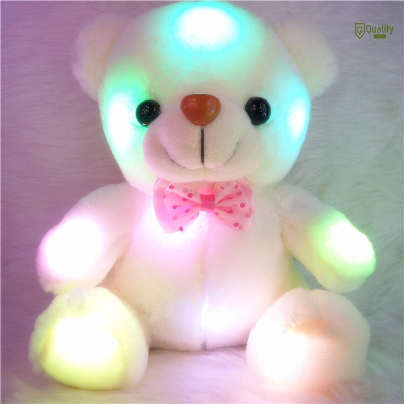 glowing stuffed animal