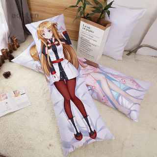 Sword Art Online Asuna Dakimakura Anime Hug Body Pillow Case Cover 150CM 