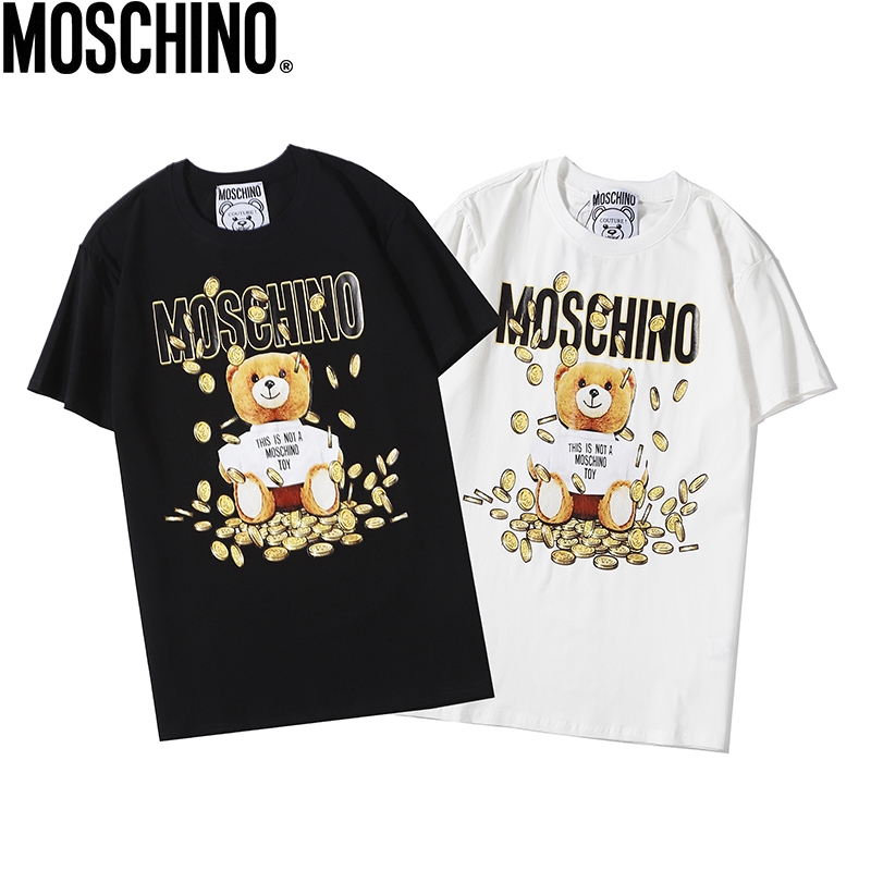 Moschino T-shirt Unisex Cotton Tee Plus 