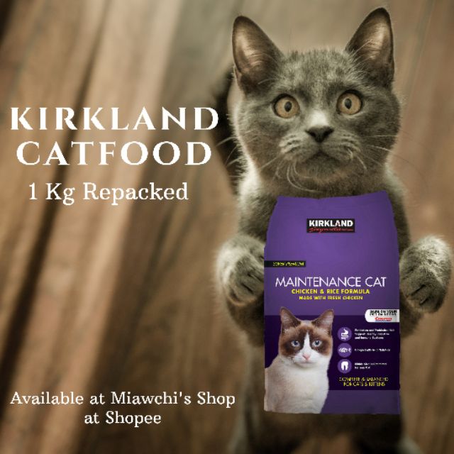 kirkland dry cat food