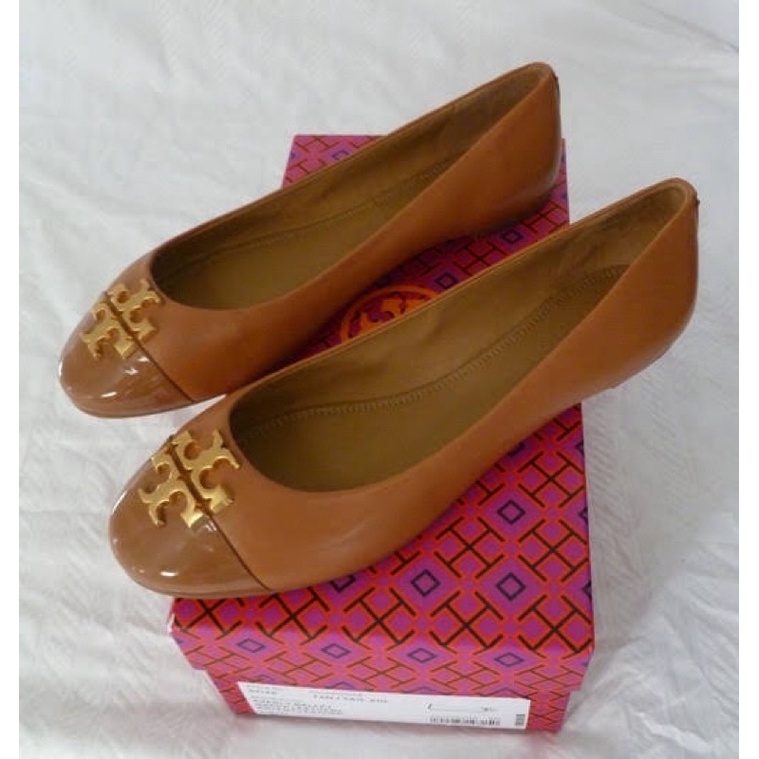 Tory Burch Everly Ballet Flats | Shopee Philippines