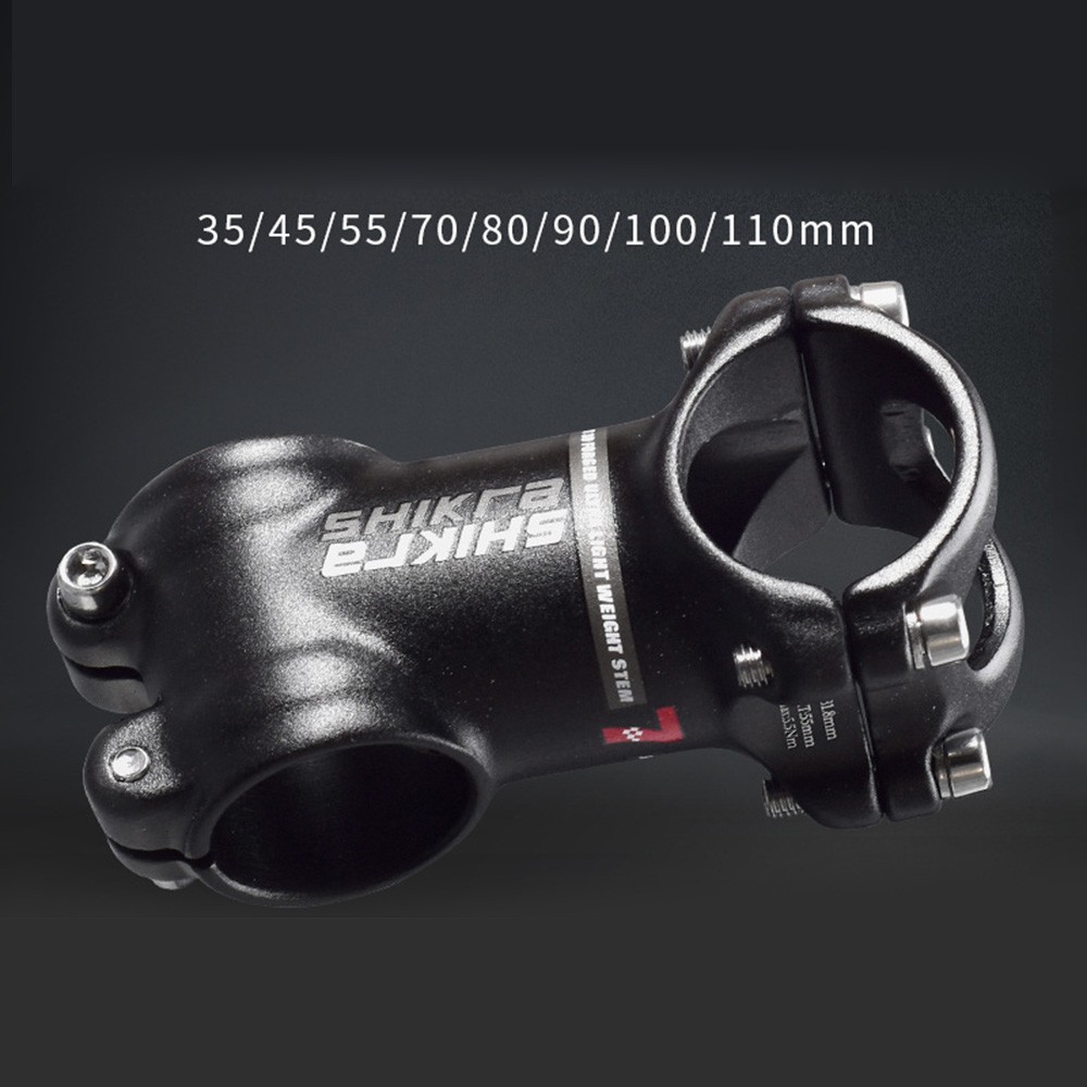 black bike stem