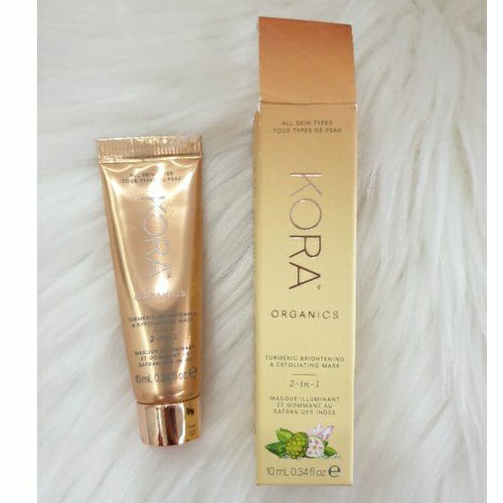 KORA ORGANICS TURMERIC BRIGHTENING+EXFOLIATING MASK Shopee Philippines