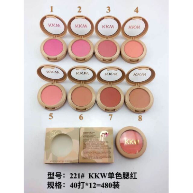 kkw blush