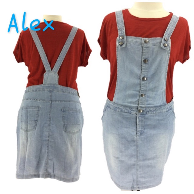 jean jumper dress plus size