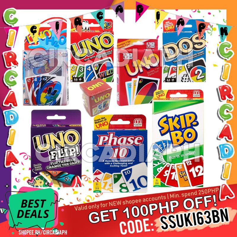 Uno cards (many different of uno cards) | Shopee Philippines