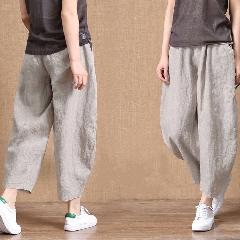 women's cotton summer pants