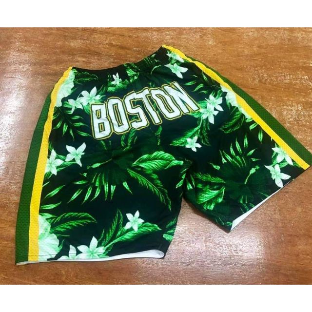 boston celtics jersey and shorts
