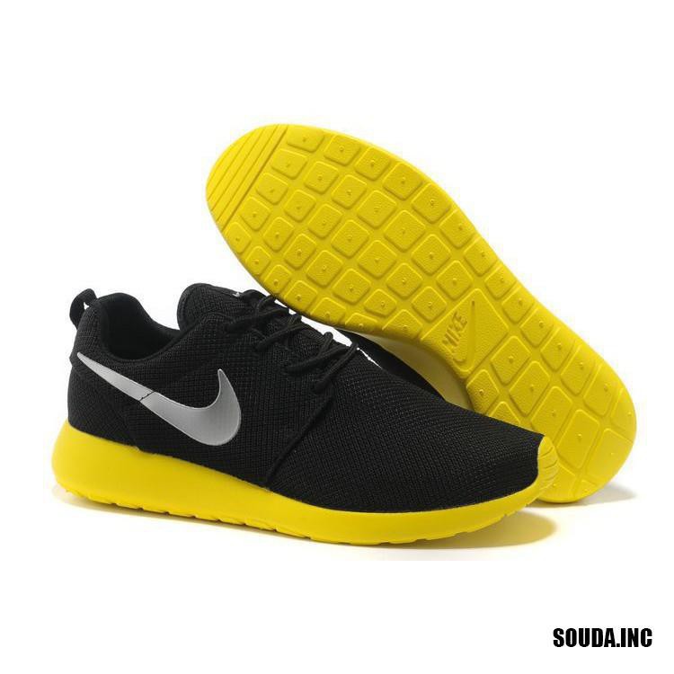 black and yellow womens nikes