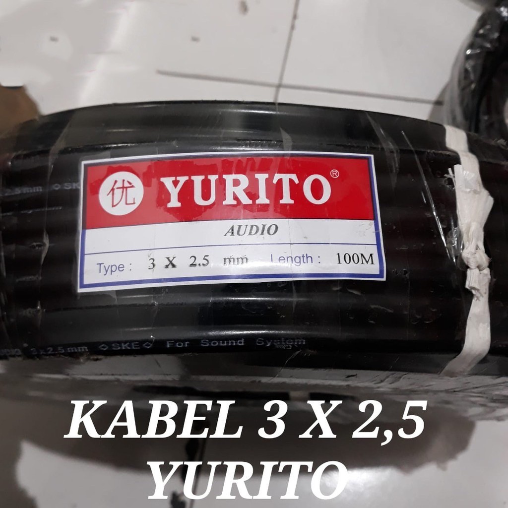 Cable Holiday NYYHY Cable 3 X 2 5MM YURITO Price PER METER 