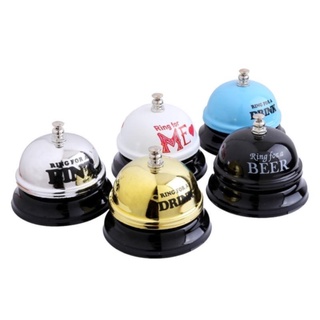 Restaurant Hotel Kitchen Service Steel Bell Ring Reception Desk Call Ringer 