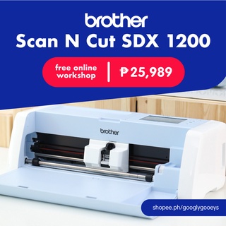 Brother Scan N Cut SDX1200 (Scan and Cut)  DIY Craft Hobby Cutting Machine Vinyl Stickers