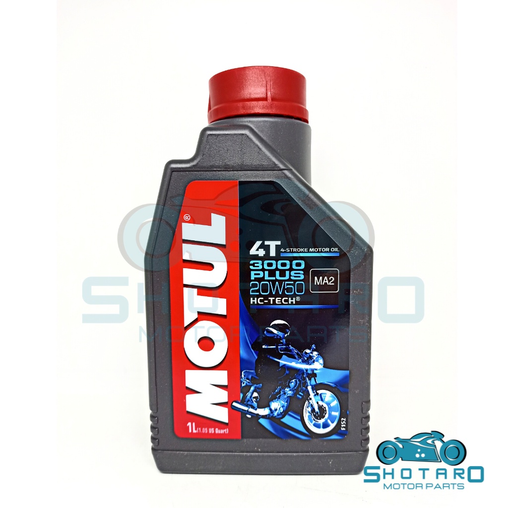 SHOTARO ENGINE OIL MOTUL 3000 PLUS 20W50 1L Shopee Philippines
