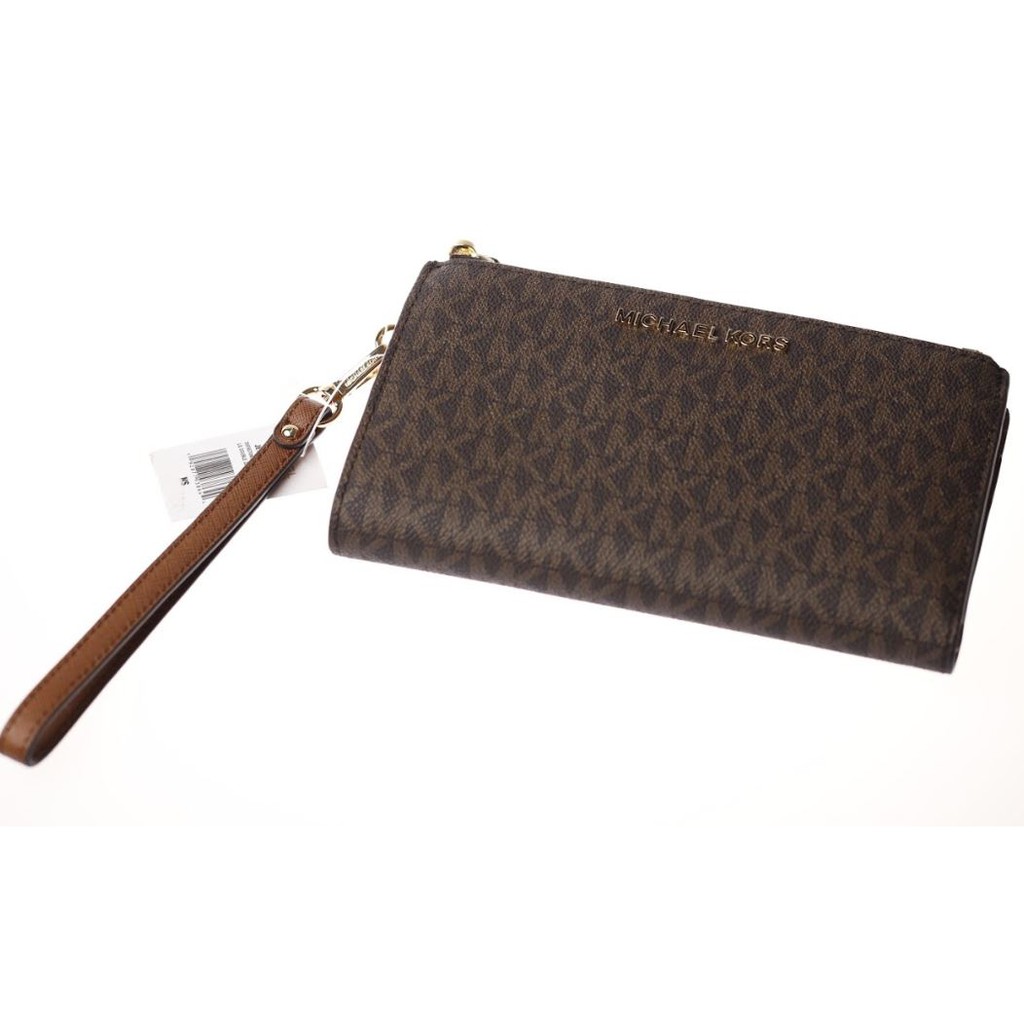 michael kors jet set travel large wristlet