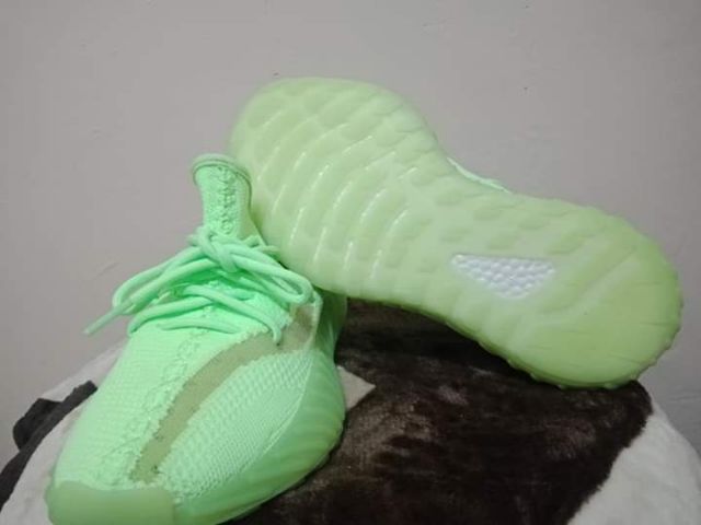 Adidas Yeezy Boost 350- Neon Green (Mall Pullout-No Box) | Shopee  Philippines