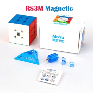 Moyu RS3M 2020 Magnetic 3x3x3 Speed Magic Cube MF RS3M Puzzle Cube Magnet 3x3 Magico Cubo