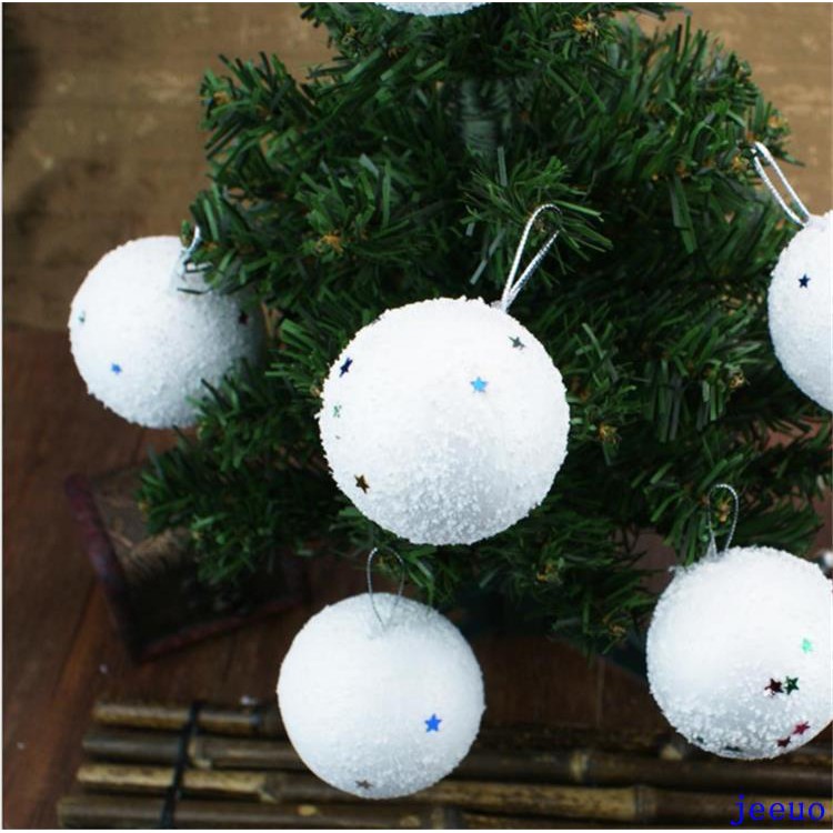 solid christmas ornaments