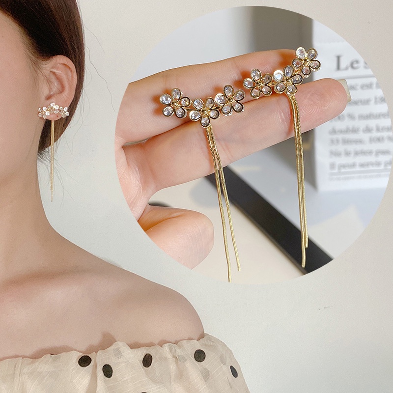 SISMIURRA 18K Gold Plated Fruit Dainty Stud Drop Dangle Earrings for Women Girls With Cubic Zirconia Birthday Gift 
